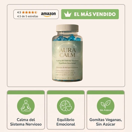 Aura Calm® Gomitas Anti-ansiedad
